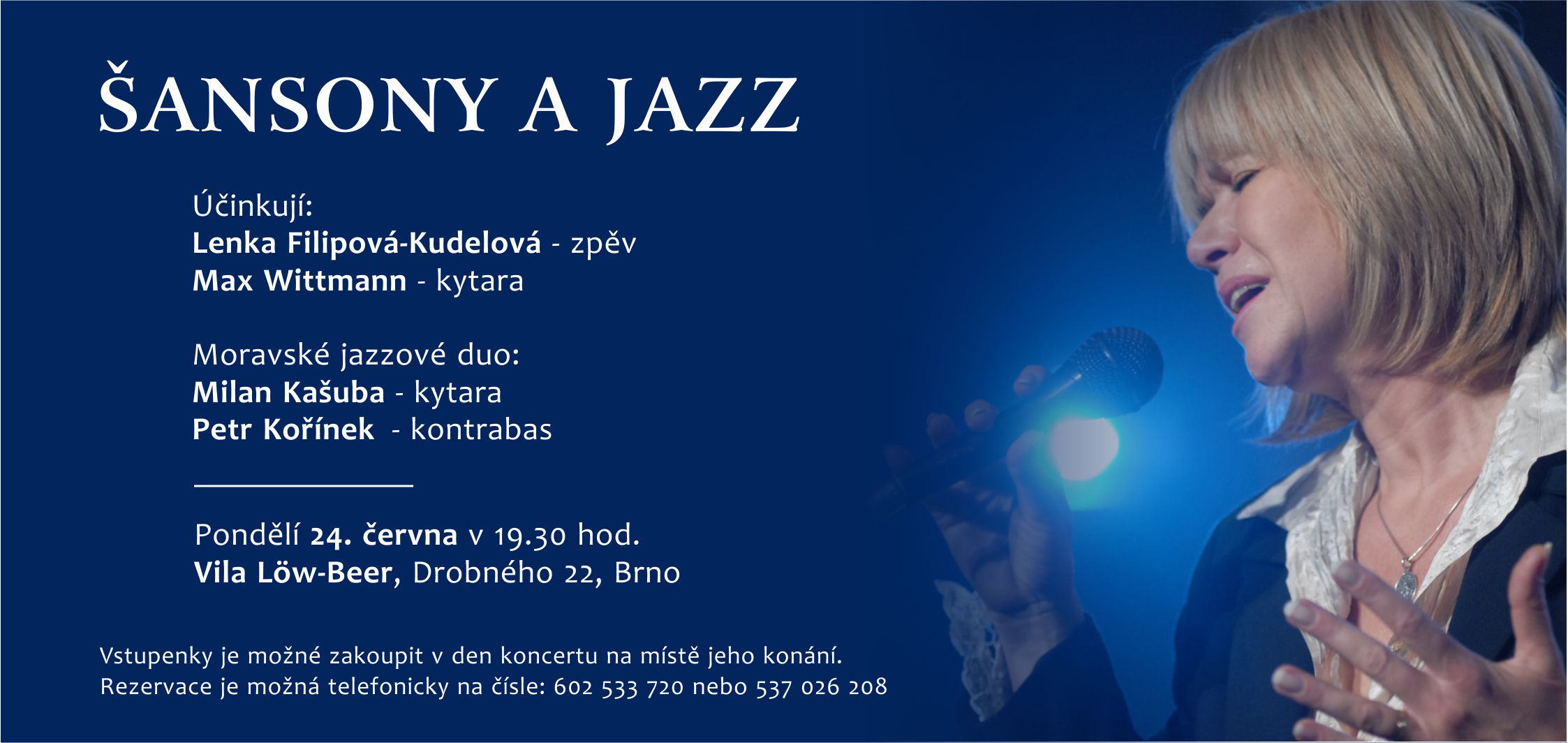 Sansony a jazz pozvanka