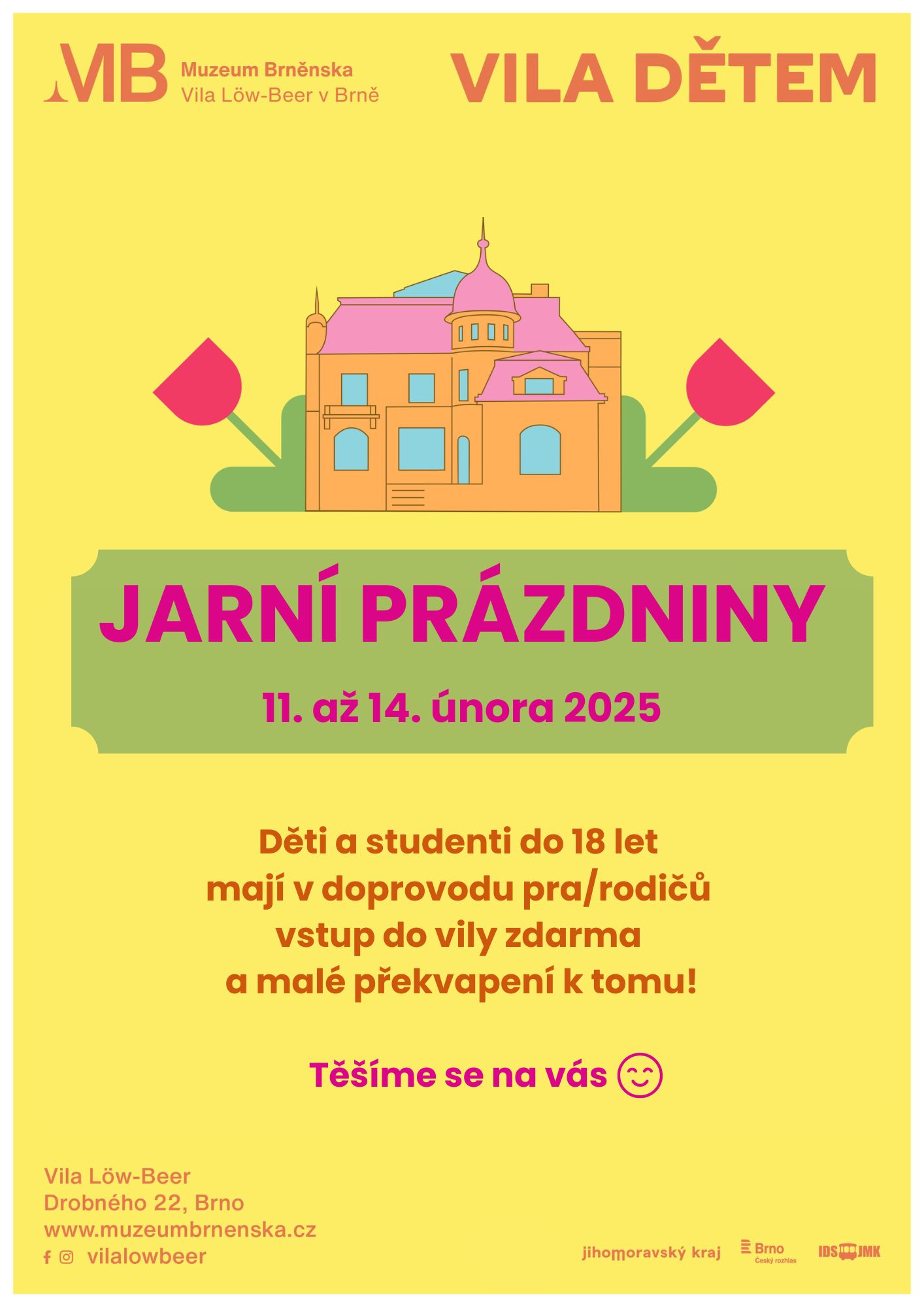 Jarní prázdniny 2025