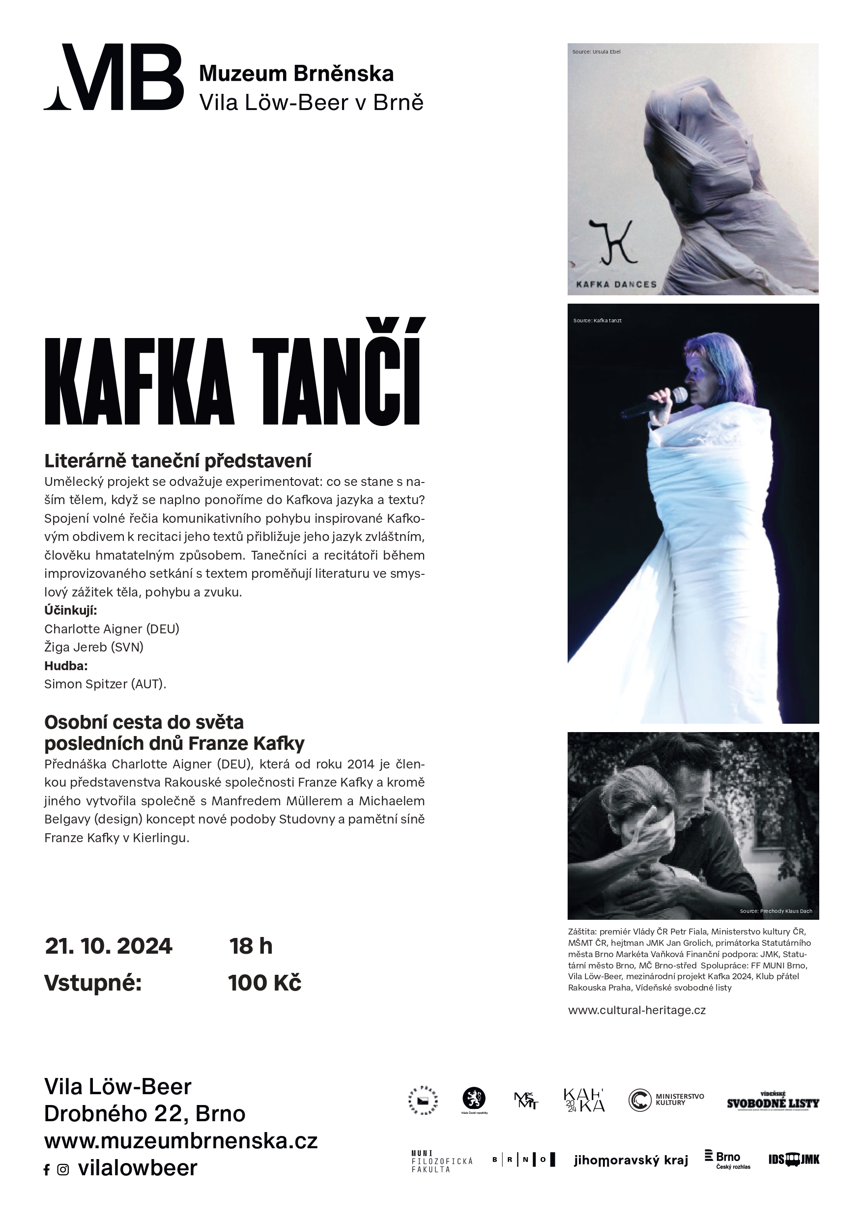 Kafka tančí plakát