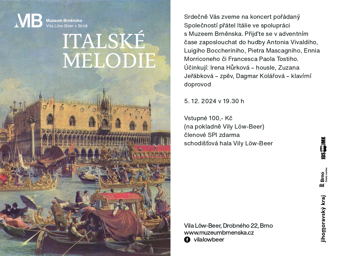 Pozvánka Italske melodie