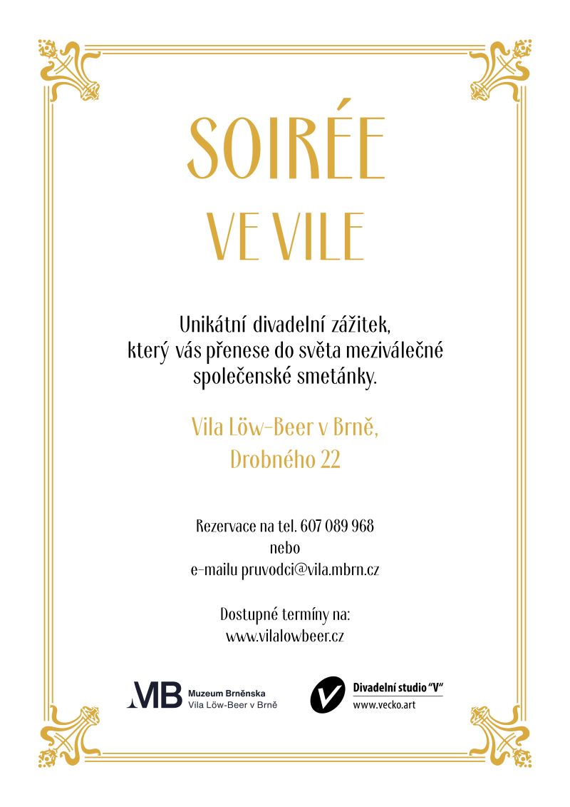 Soiree ve vile plakat