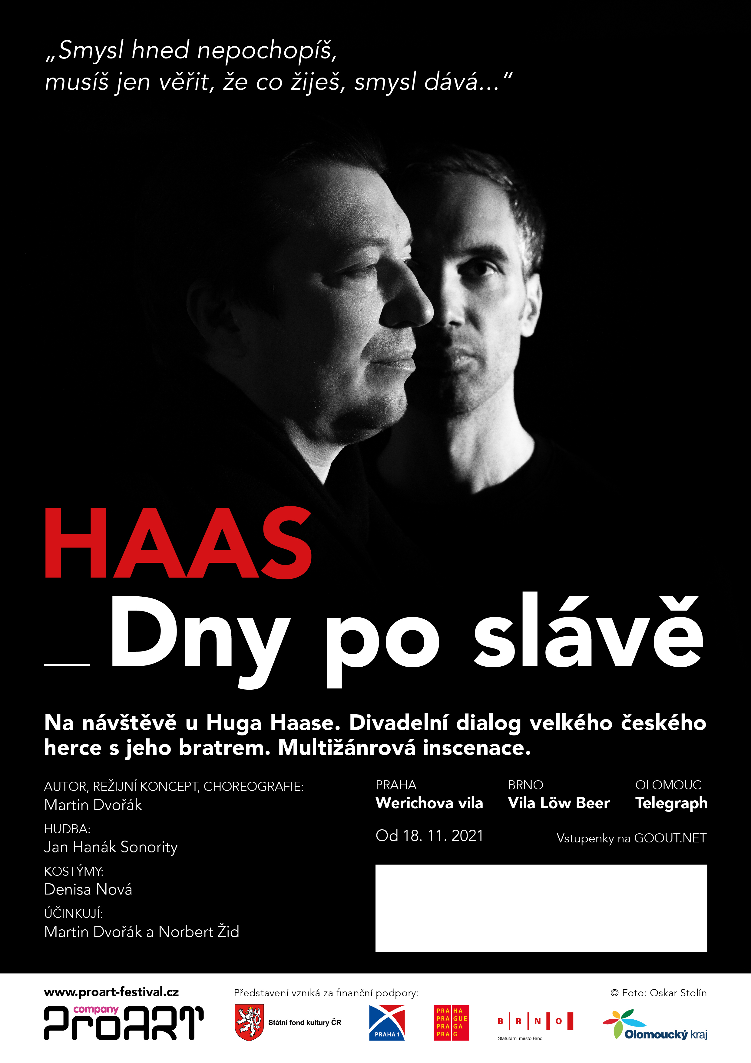 haas dny po slave plakat