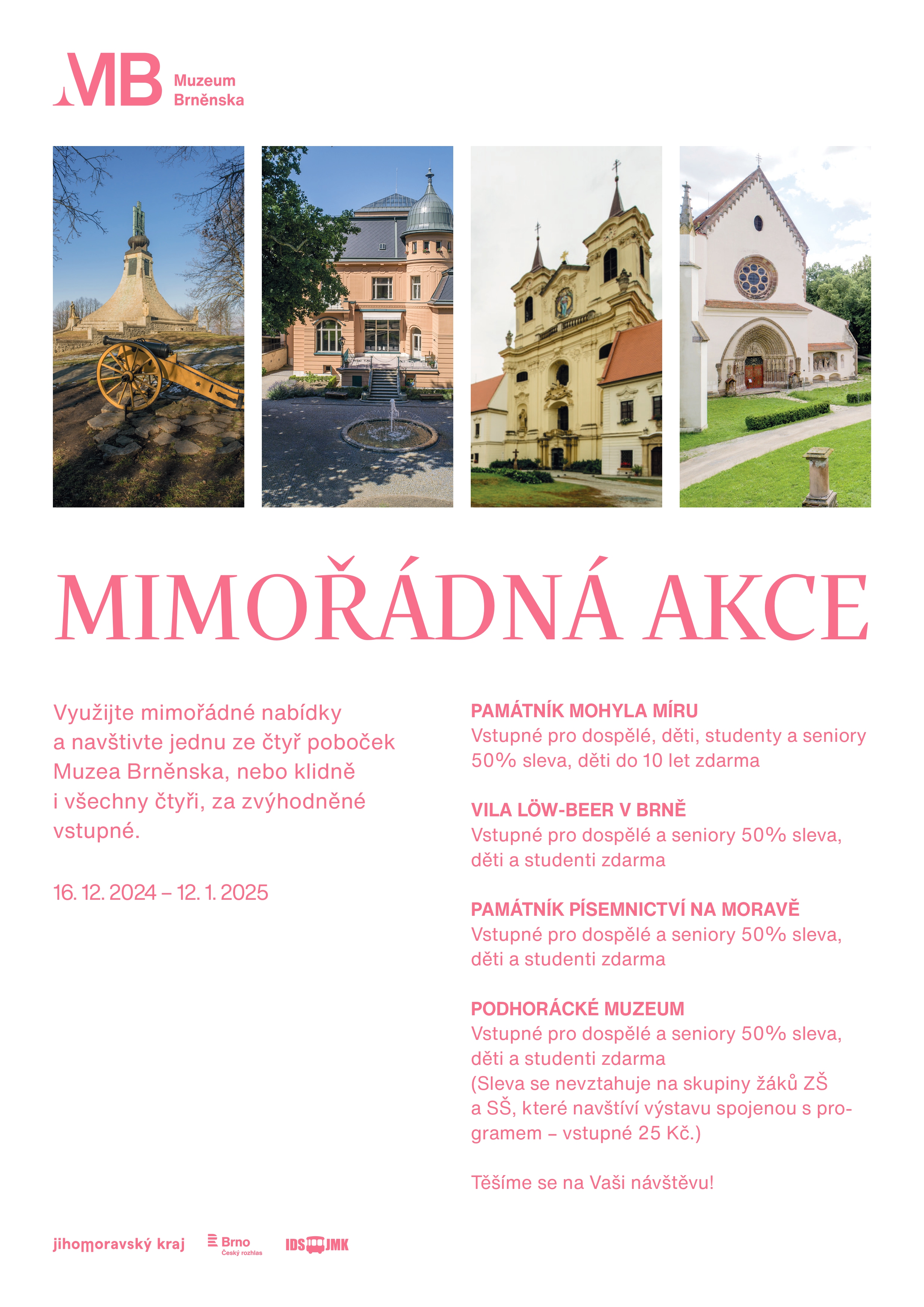 Mimořádná akce vánoční sleva na vstupném page 0001